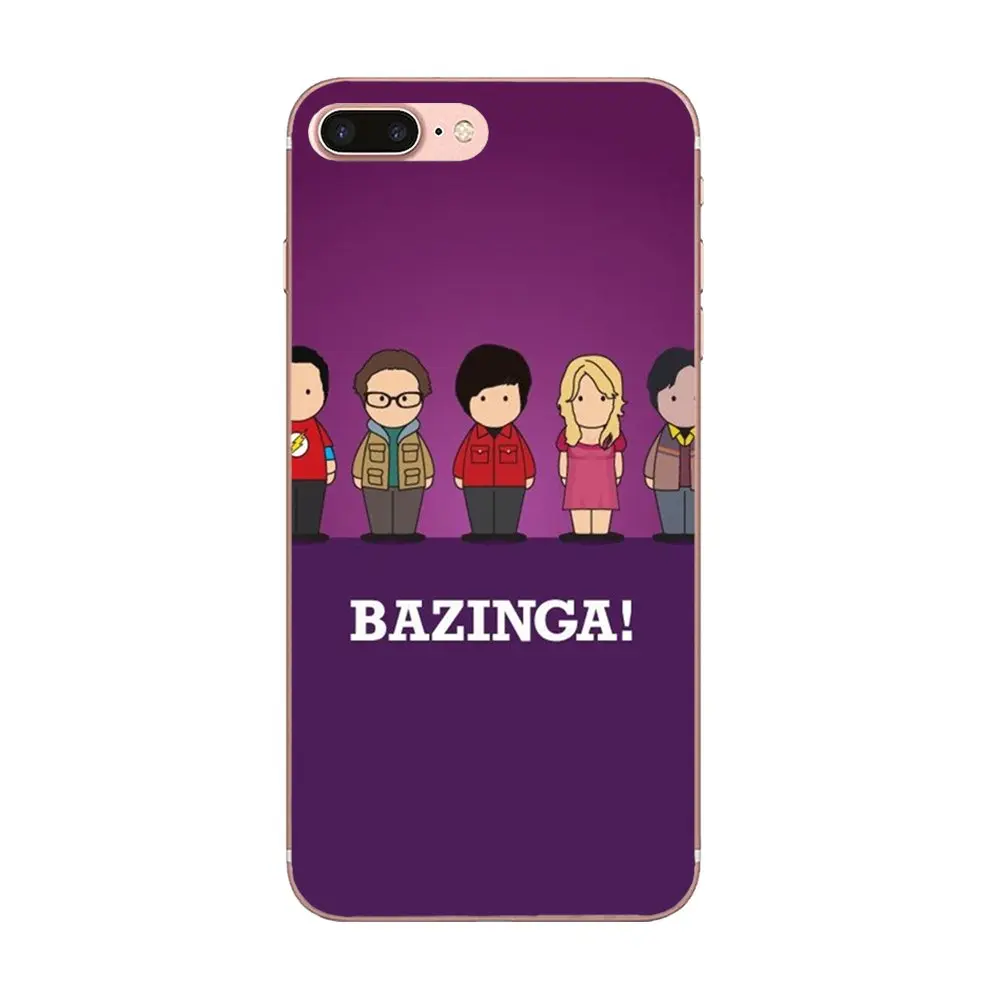 Теория Большого Взрыва Bazinga для Xiaomi Mi3 Mi4 Mi4C Mi4i Mi5 Mi 5S 5X6 6X A1 Max Mix 2 Note 3 4 Мягкий Модный