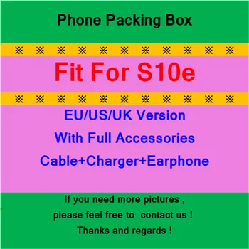 

20pcs/lot High Quality US,EU,UK Version Retail Package Paper Packing Box Fit For Galaxy S10e With Full Accessories DHL free