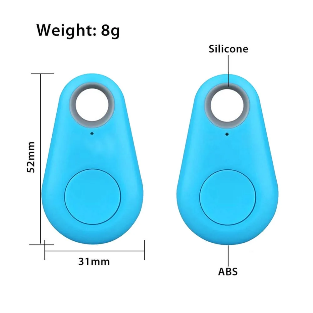  1Pcs Mini GPS Tracker Haustier Hund Katze Tracker Bluetooth Alarm GPS Locator Anti Verloren Diebsta