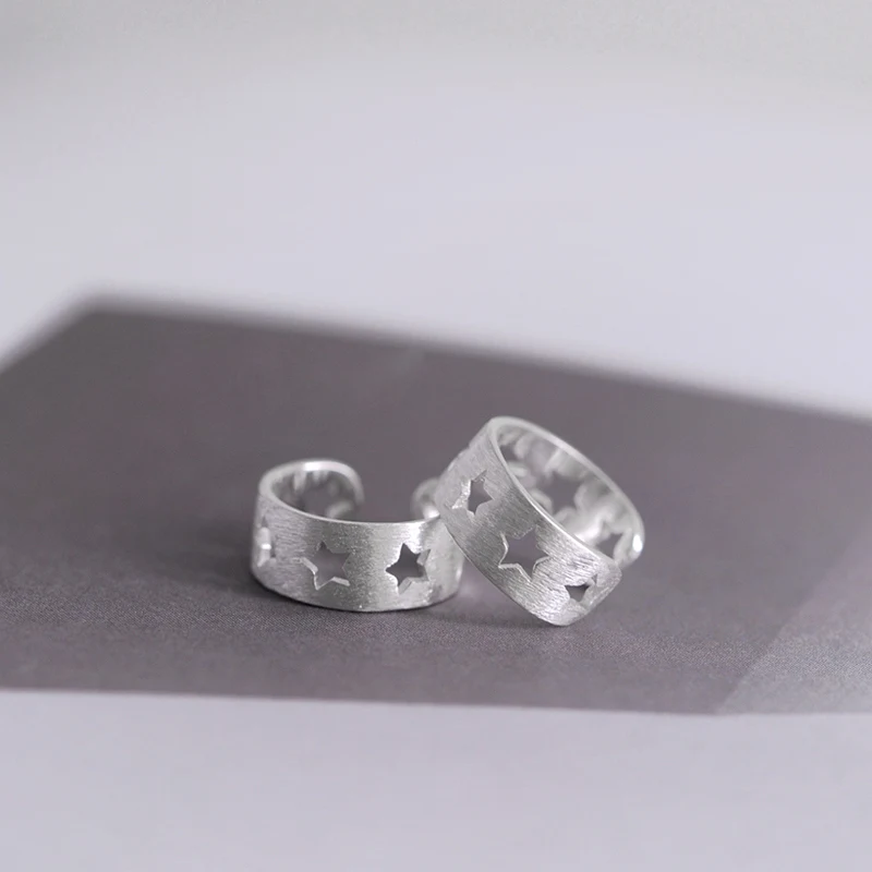 S925 svjewelry серьги с вырезом без пирсинга женские чисто белые грибковые клипсы fresh