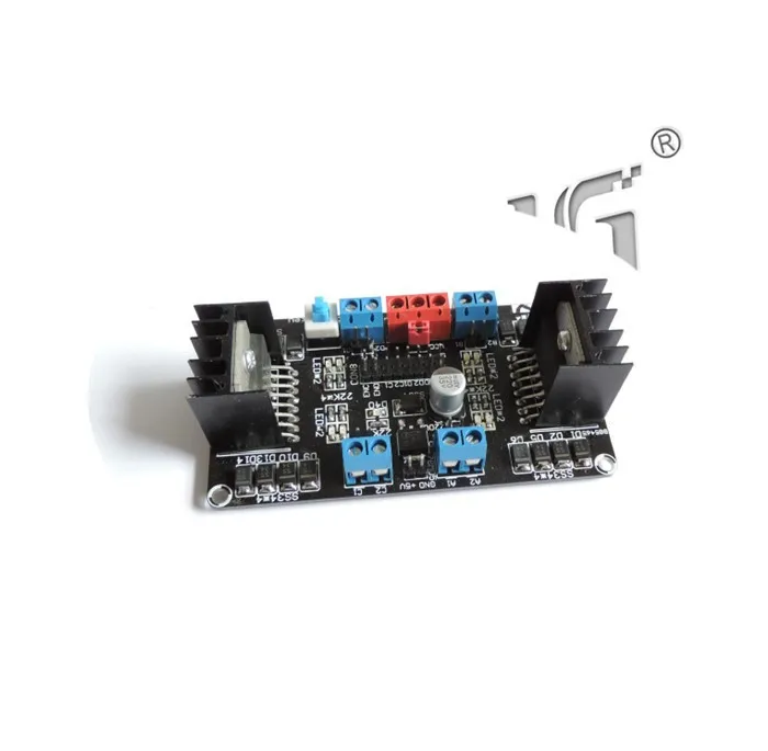 Aslong 6-12 v dc Мотор привод Щит Плата расширения L298NS