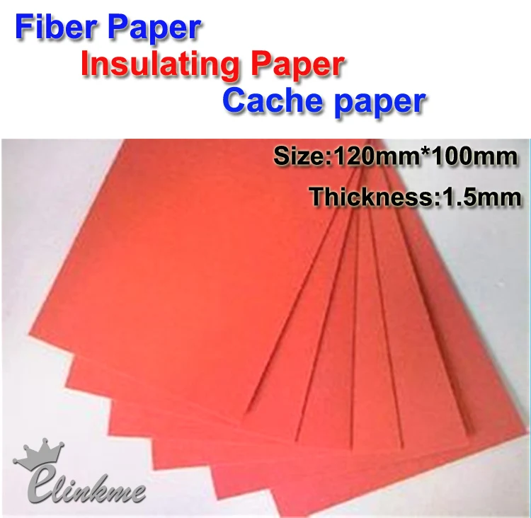 

10pcs/lot,120mm*120mm*1.5mm ,Insulation gasket Red vulcanized fiber Fiber Paper Insulating paper Cache paper