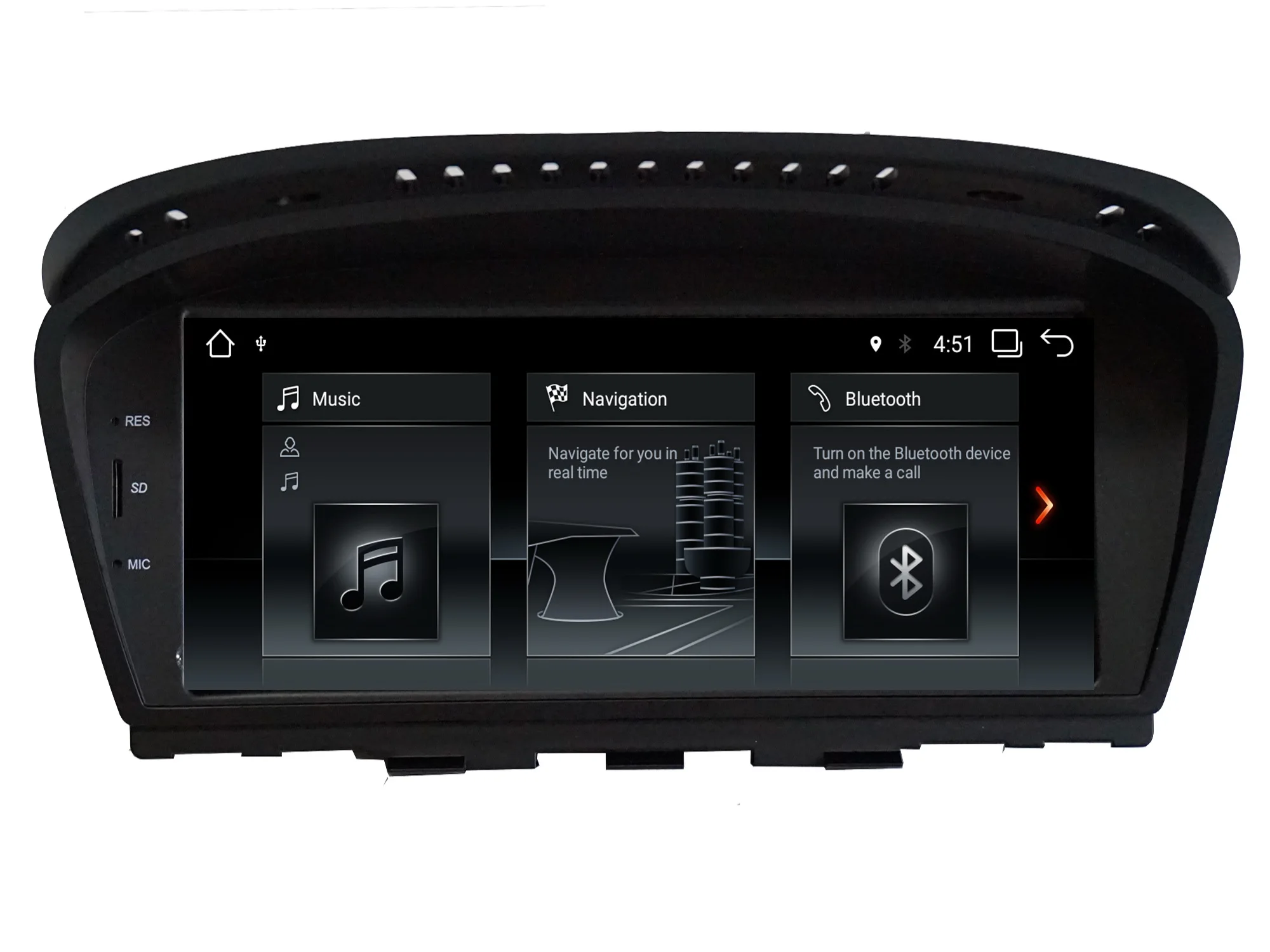 Flash Deal FOR BMW 5 Series E60 E61 E63 E64 3 Series E90 E91 E92 Android 7.1 Car DVD player gps audio car monitor stereo screen 3