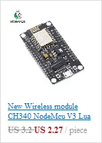 V3 беспроводной модуль NodeMcu 4 м байт Lua wifi Интернет вещей макетная плата на основе ESP8266 esp-12e для arduino совместимый