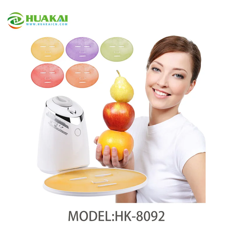 Whitening DIY Facial Fruit Vegetable Maker Automatic Mask Machine Use Effervescent Collagen Tablets Anti Aging Wrinkle Hydratin