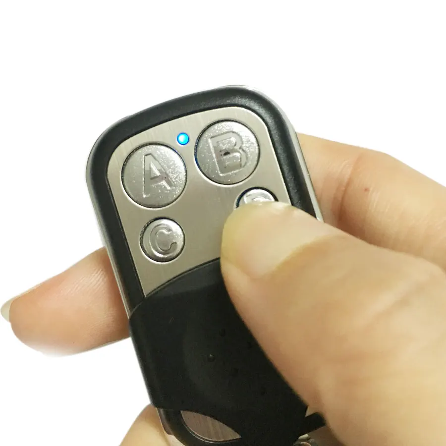 Buy 4PCS/Lot Duplicator Remote Control ABCD 4 Channel 433 MHz Electric Gate Car