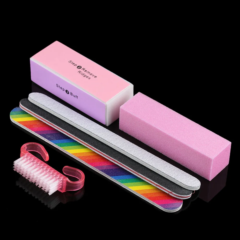 diy nail file 6pcs set durable diy nail manicure kit nail files brush durable buffing sanding file diy nail file 6pcs set durable diy nail manicure kit nail files brush durable buffing sanding file