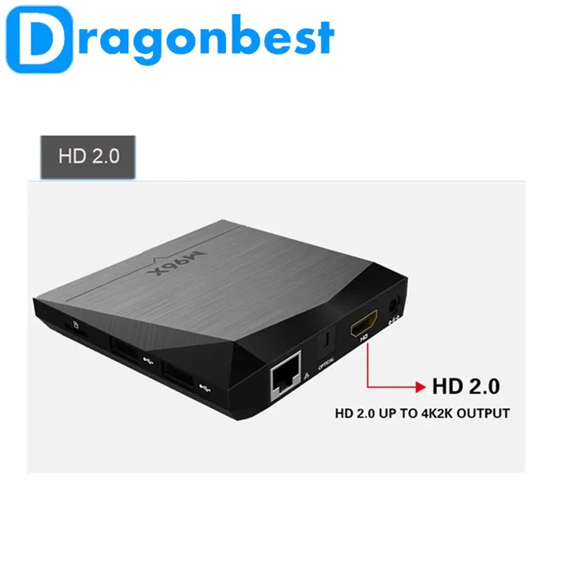 

Android TV Box M96X Amlogic S905X Quad Core Android 6.0 TV Box 2G DDR3 8G EMMC WIFI Penta Core ARM Mali-450 GPU