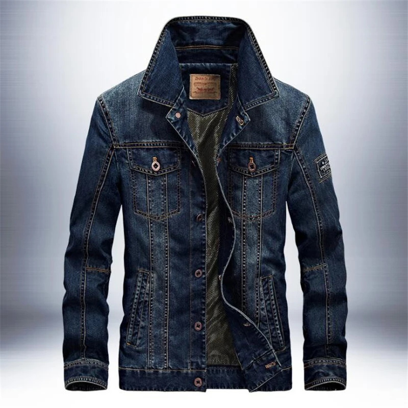 Aliexpress.com : Buy New Autumn Winter Retro Denim Jackets Men Brand ...