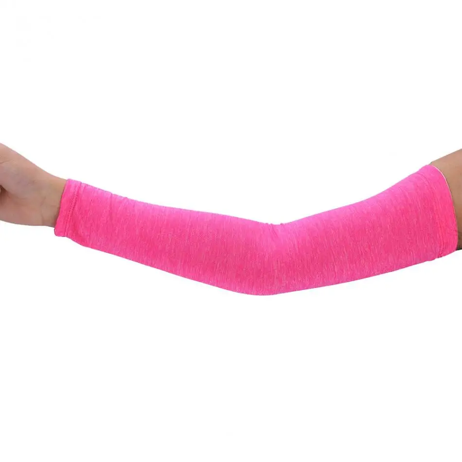 1 пара рукав для велоспорта Arm Warmers солнцезащитный рукав эластичный УФ на открытом воздухе спортивный Быстросохнущий налокотники для велосипедистов кожаный чехол