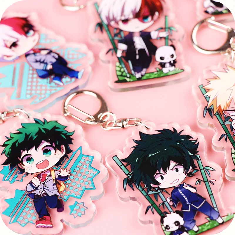 My hero academic брелок Аниме Boku no Hero akademiya Midoriya Izuku акриловый для косплея Подвески