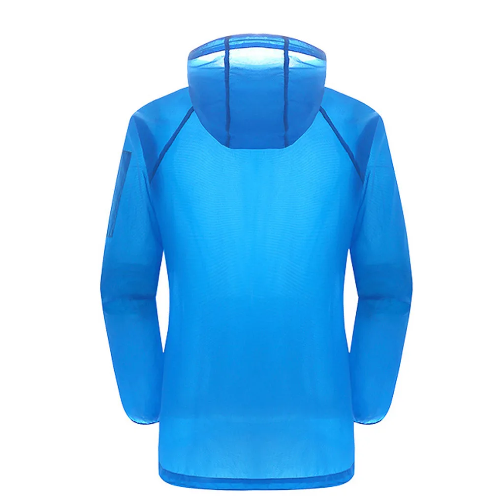 Женская и Мужская ветрозащитная куртка для спорта на открытом воздухе, быстросохнущая ветровка, верхняя одежда для бега, велоспорта, спортивная одежда