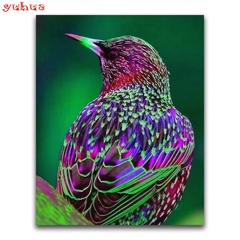 YUHUA 5D DIY Diamond Painting Animal Bird Embroidery Sale Pictures Of Rhinestones Full Display Diamond Mosaic Home Decor Gift_