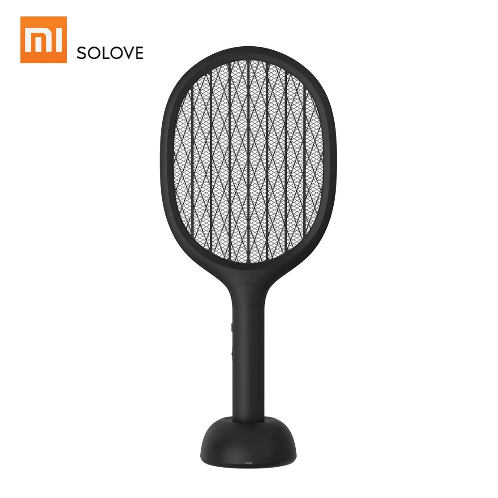 

Xiaomi Mijia Solove P1 Electric Mosquito Swatter Insect Bug Fly Mosquito Dispeller UV Light Double Size Anti-electric Shock Net