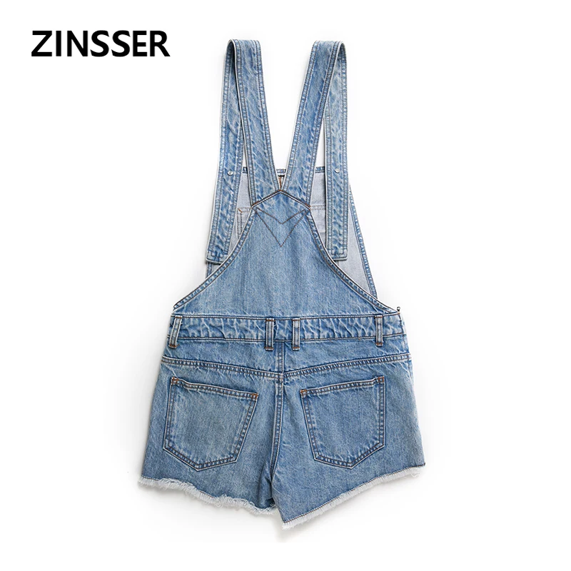 Autumn Winter Women Denim Dungaree Short Cotton Acid Snow Blue Female Lady Jeans,Casual ZS002DGRAA6