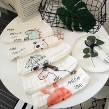 5 шт./лот детская отрыжка нагрудники Младенческая Детская отрыжка салфетки хлопок Детские аксессуары марлевые маленькие квадратные полотенца слюнявчик полотенце для мытья