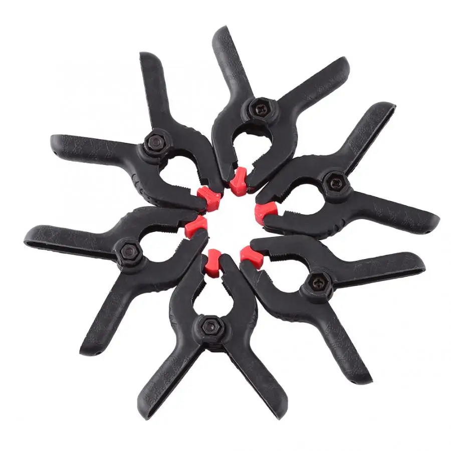 

6pcs Background Clip Photo Studio Spring Clamps Accessories Light Photography Background Clips Backdrop Clamps stand holder