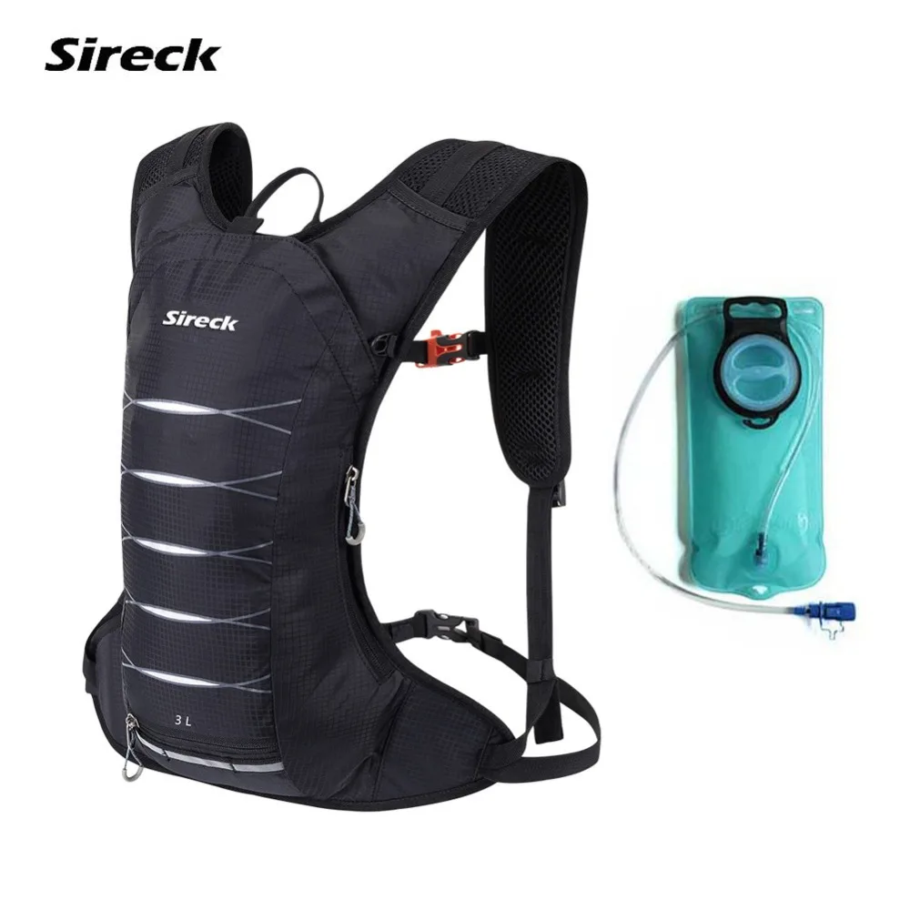 

Sireck 2L Water Bag Bladder 3L Hydration Backpack Waterproof Running Bag For Gym Camping Sport Cycling Hiking Mochila