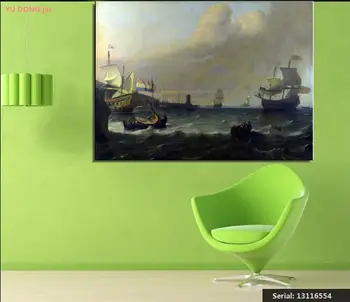 

Warships Still life Modern oil Painting Drawing art Spray Unframed Canvas hologram children straw landscape hologram13116554
