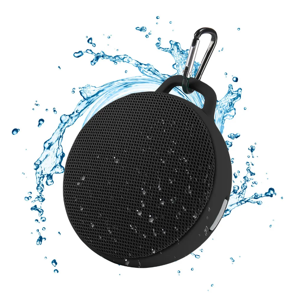 Bluetooth душевой динамик водостойкий Портативная колонка с крюком мини