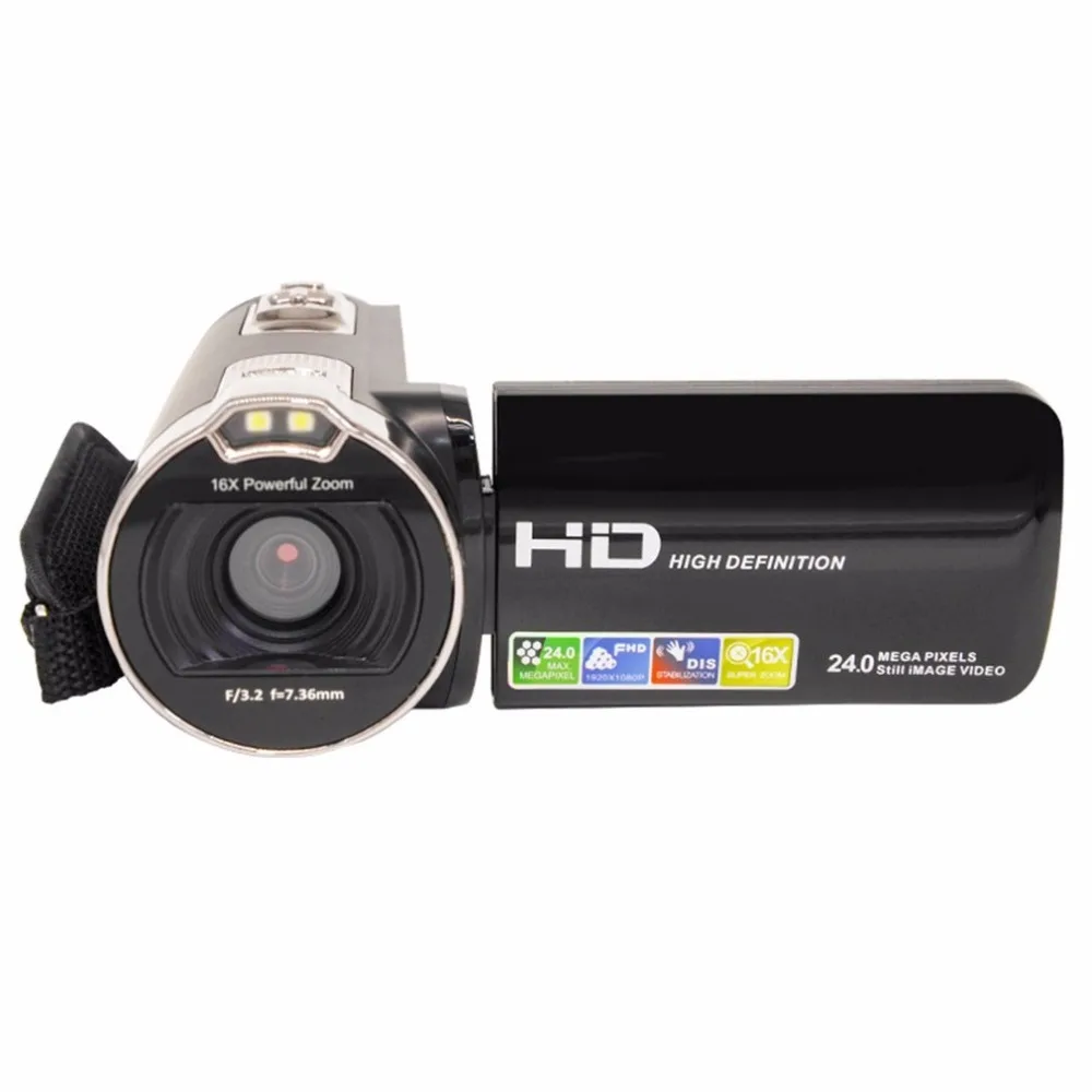 

1080P 2.7 Inch Rotation Screen Full HD Digital Video Camera 2.7" LCD Screen 16X Digital Zoom 24MP Portable Home Use Camcorder