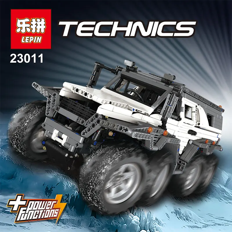 

23011 legoinglys Technic Series Off-road vehicle Model Building Kits Block Bricks Compatible Educational Boy Toys