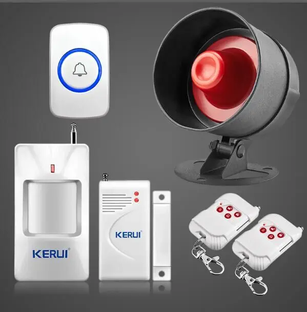 Cheapest ! Wireless KERUI Home Alarm System Security Alarm System Kit