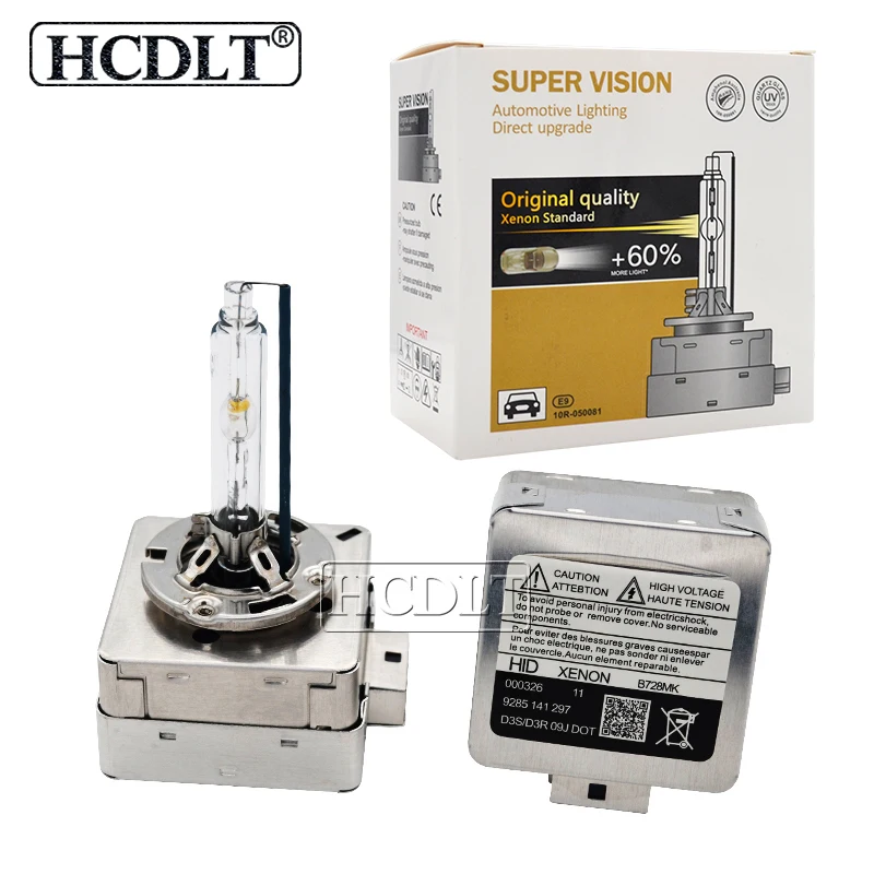 HCDLT Wholesale 35W D1S D3S HID Xenon Lamp Bulb Metal D1S Xenon D3S HID Replacement Car Headlight Bulb 6000K 8000K 4300K 5000K (4)