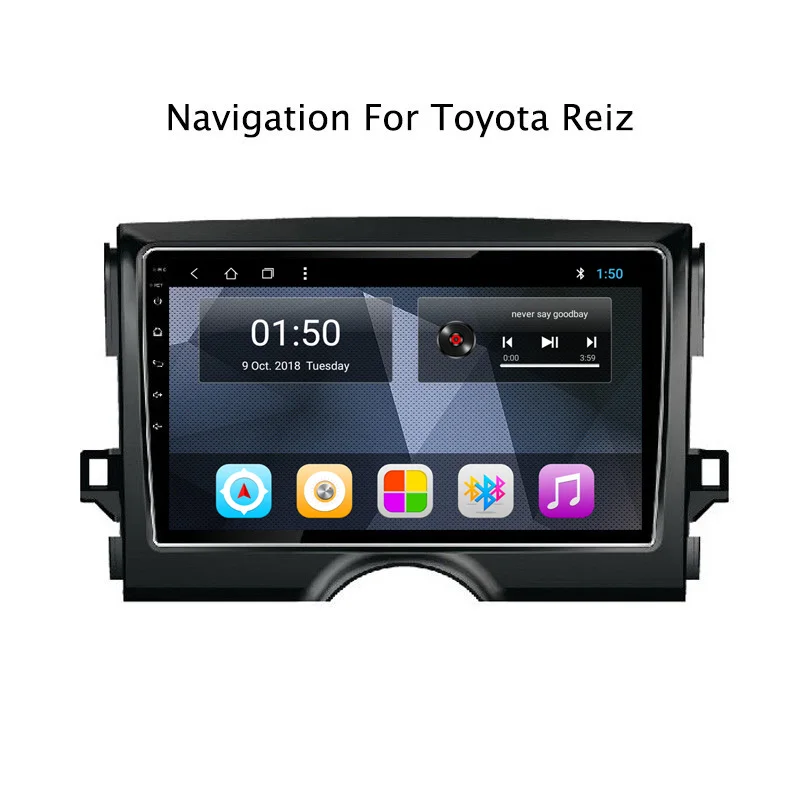 NAVITOPIA 9 дюймов 2 Гб ОЗУ 32 ПЗУ Android 8 1 автомобильный DVD мультимедийный GPS навигатор