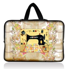 Вышивание машины 11." 12" неопрена ноутбук сумка чехол Обложка держатель+ Скрыть Ручка для Apple HP thinkPad Acer Dell