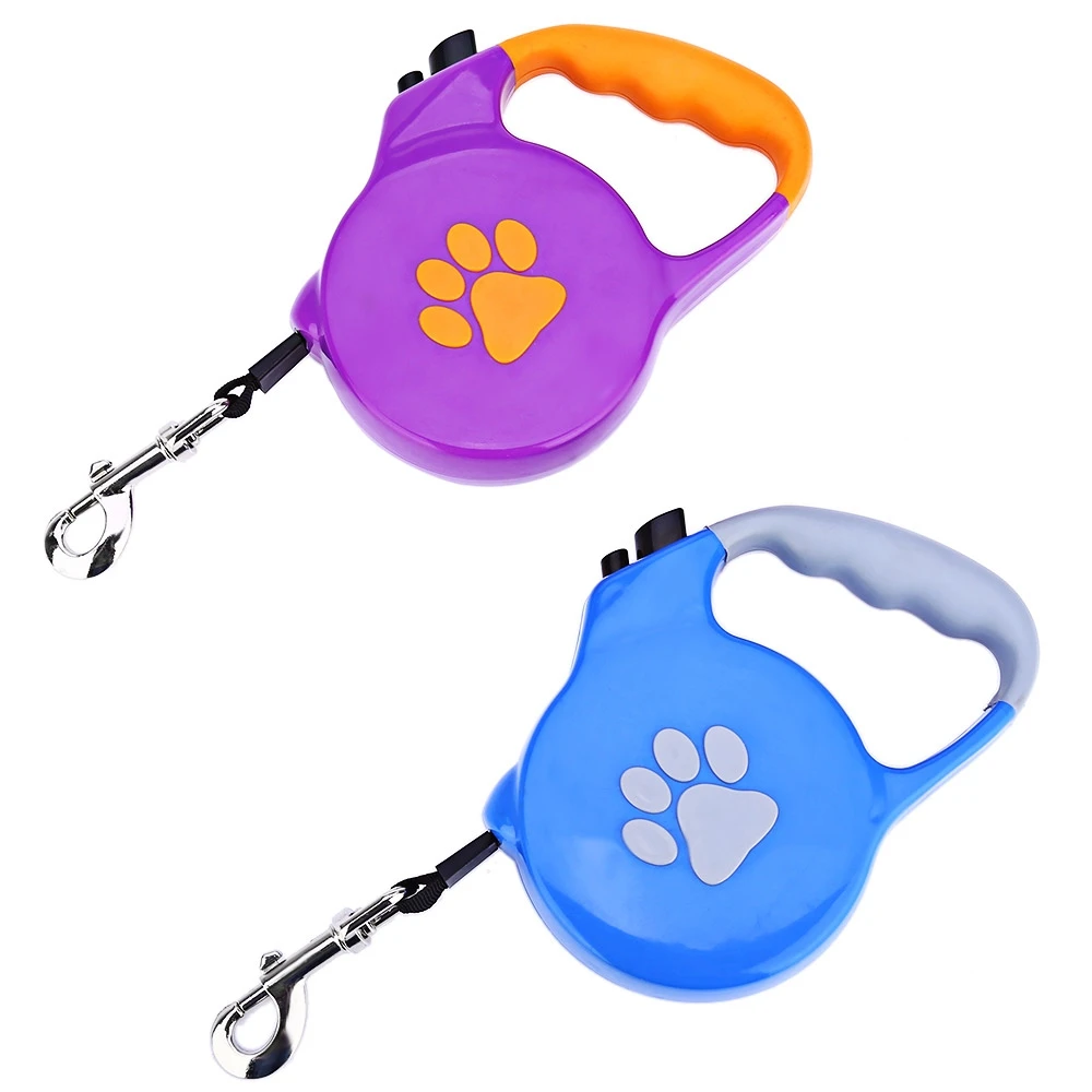 Quality Fashion Pet Leading Leash Durable 5m Extendable Nylon Retractable Pet Lead Training Dog