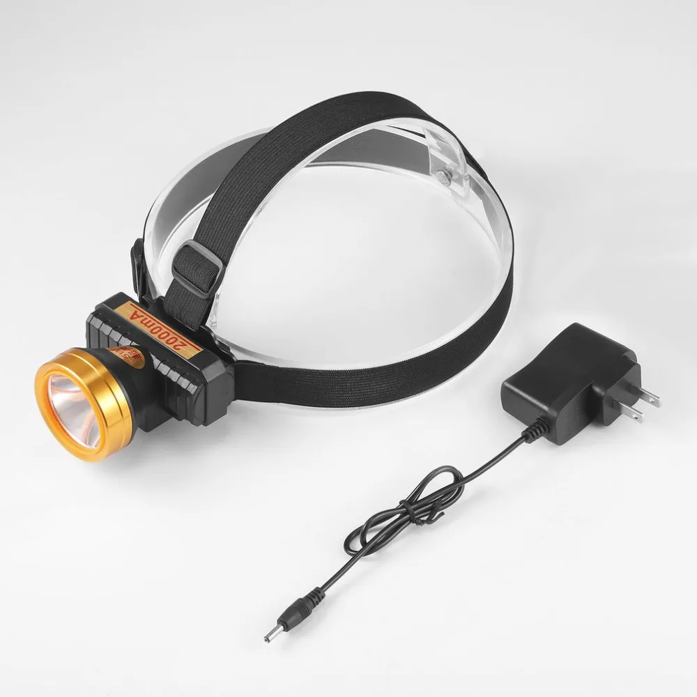 LED Headlamp Rechargeable Flashlight Lantern Headlights Outdoor Elastic