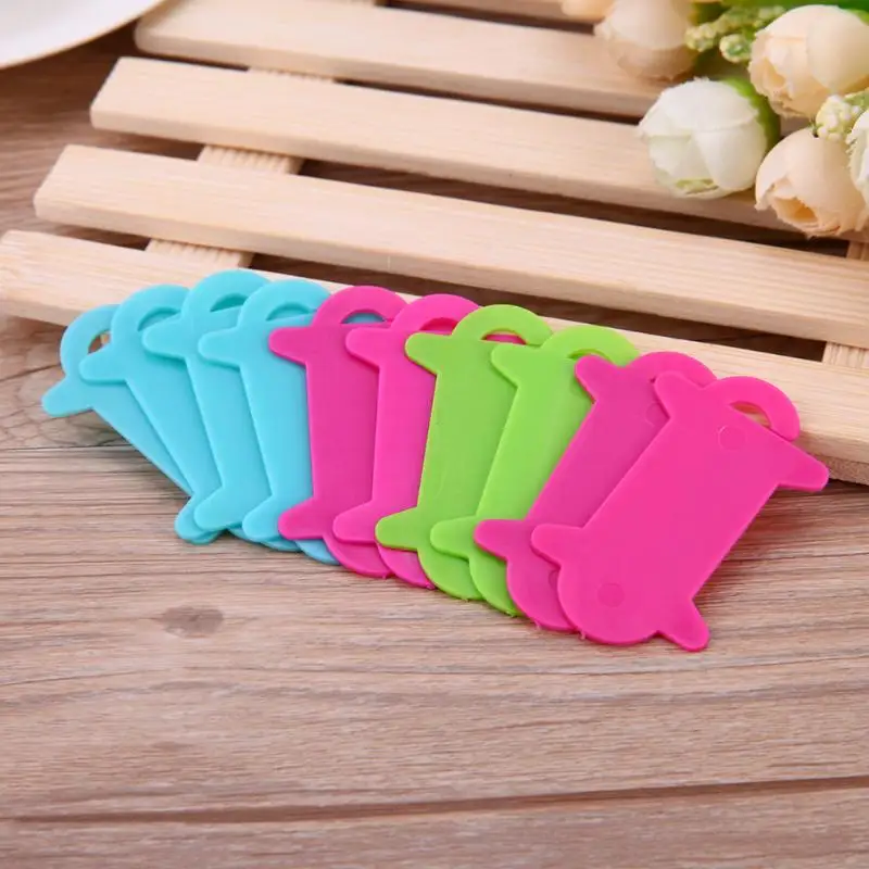 Шт. 10 шт. пластик красочные нитки строка валик для намотки инструмент ...