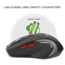 Hxsj T21 Беспроводной Bluetooth3.0 6D игры Мышь 2400 Точек на дюйм Эргономика оптическая игра, мыши, мышь черный для портативных ПК компьютер A30