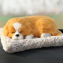 Автомобильный освежитель воздуха, милая имитация, украшение для спящей собаки, 200 г, дезодорант с активированным углем для спящей собаки, автомобильные аксессуары