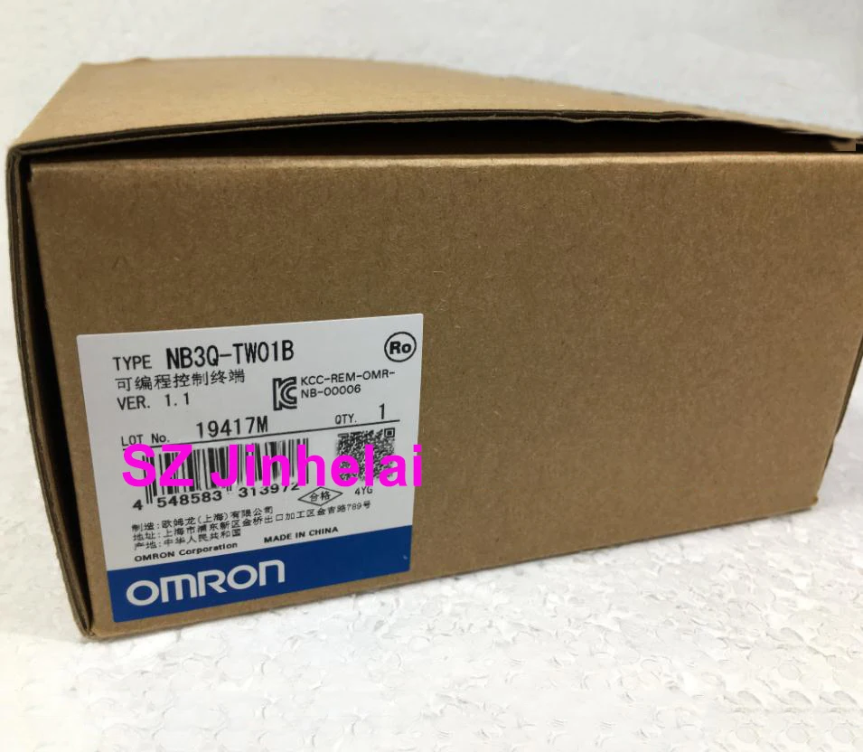 

OMRON NB3Q-TW01B Authentic original Programmable controller terminals NB3Q-TWO1B