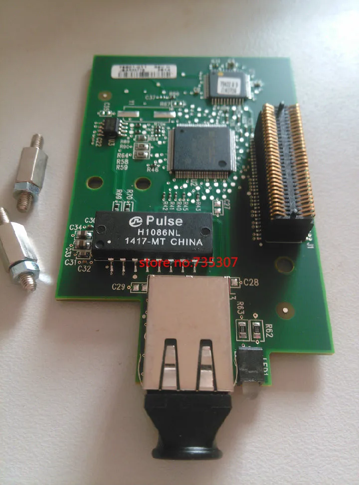 

original Internal Print Server Ethernet Card for ZM400 ZM600 Built-in network card 79823 PN: 79501-011