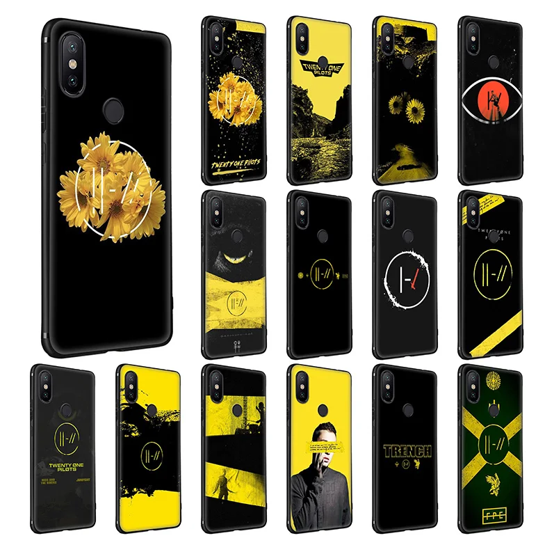 

WEBBEDEPP Twenty One Pilots 21 Soft Silicone Case for Xiaomi Redmi Note 7 6 6A 5 4 4X 4A 5 S2 Plus Pro Lite for Redmi Go