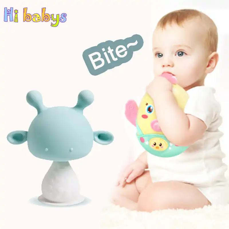 teether with handle