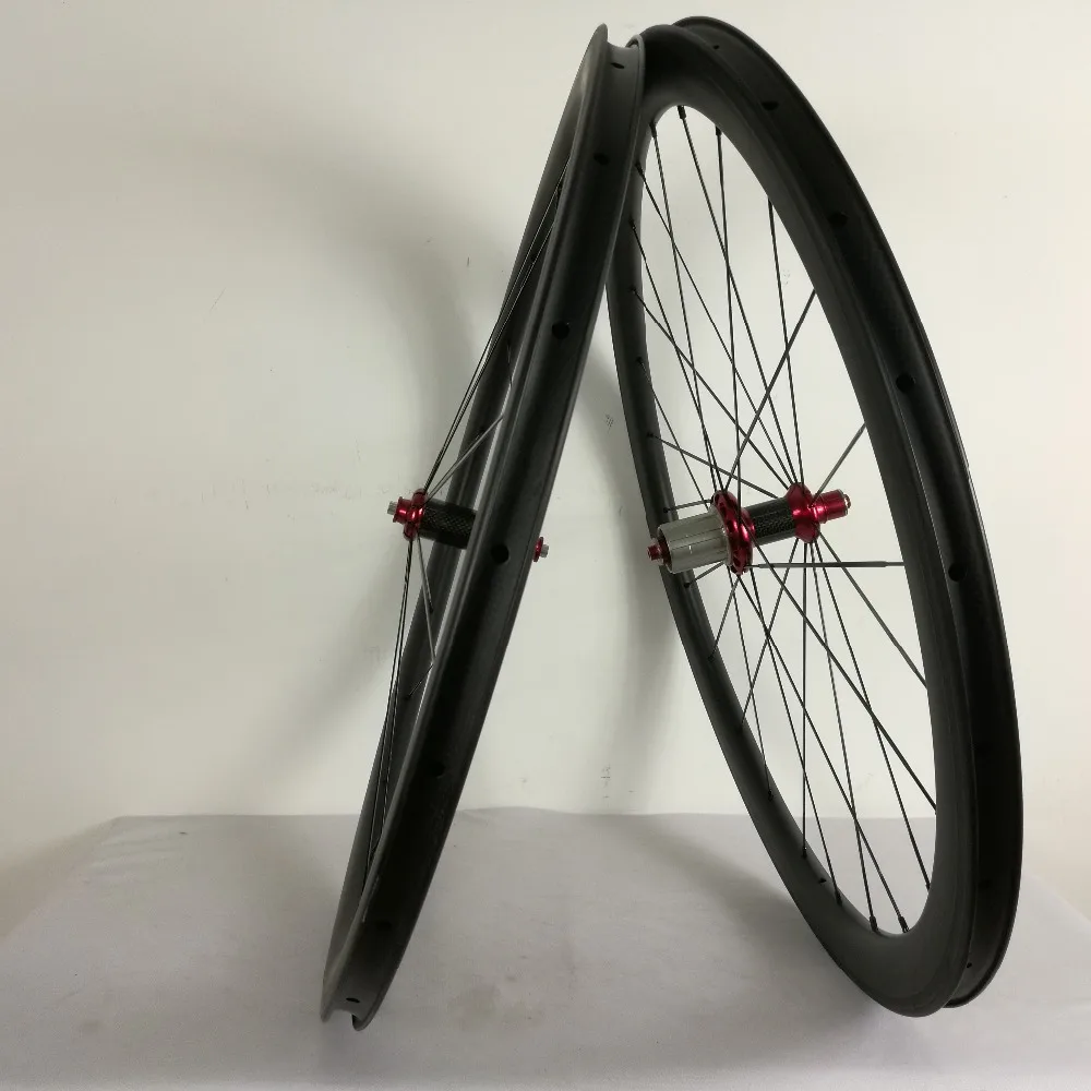 Top Custom brand 50mm carbon wheels 700C road bike carbon wheelset Novatec 271sb bicycle wheels 1