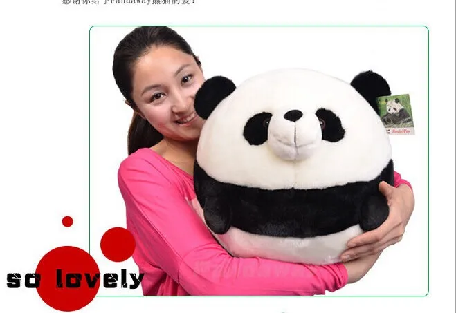 Мягкое Животное панда мяч 35 см кукла pandaway плюшевая игрушка w1521 | Игрушки и хобби