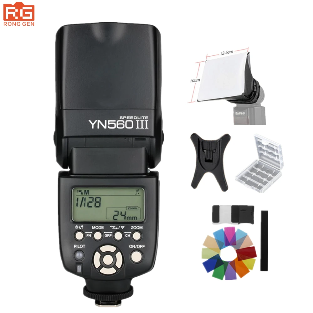 Koop Yongnuo YN 560III Professionele Flash Speedlight Zaklamp Yongnuo YN 560 III voor Canon Nikon Pentax Olympus Camera