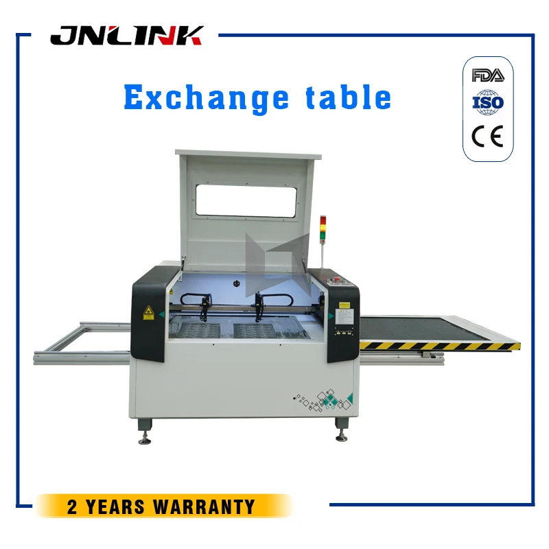 Простая в эксплуатации JNLINK cnc CO2 лазерная резка и гравировка ткань/Свадебное