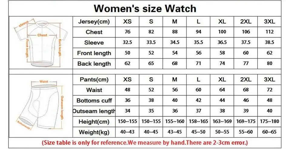 Women Size Chart