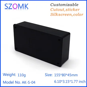 

4pcs hot selling small size good looking abs plastic enclosure electronics distribution box for electrial equipment 155*80*45 mm