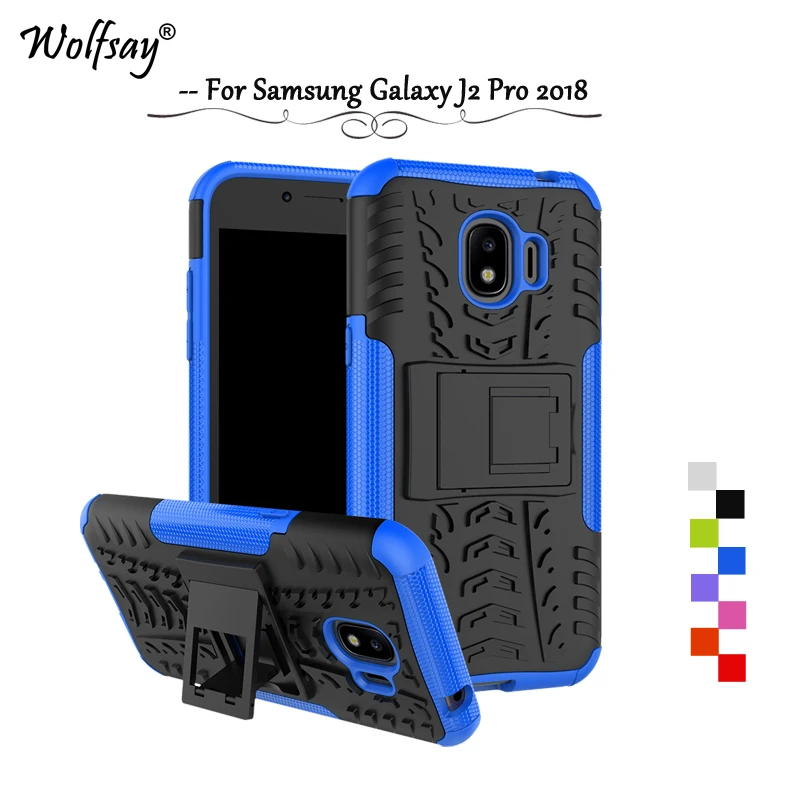 for Cover Samsung Galaxy J2 Pro 2018 Case Tough Impact Rubber sFor J250F / Grand Prime |