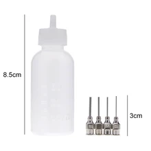 30 мл тату набор боди-арт пустые сопла для бутылок инструмент для рисования для хны пластик