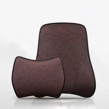 Сетчатое автомобильное сиденье поясничная Подушка автомобильное сиденье задняя подушка на офисный стул подушка для боли в спине мягкая подушка из хлопка с эффектом памяти для водителя