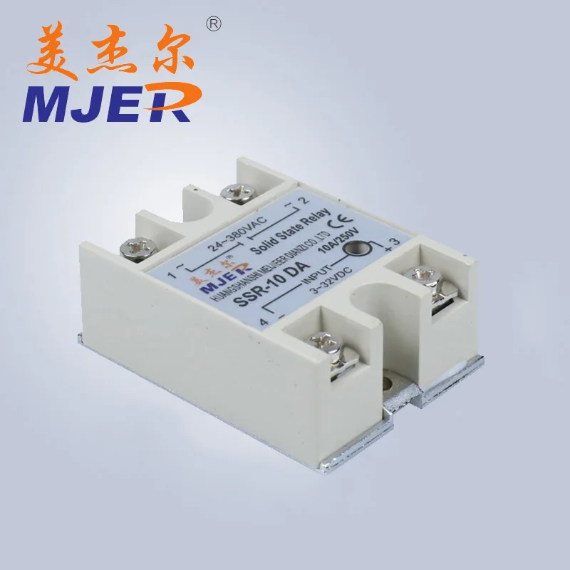 

SSR10DA Single Phase Solid State Relay SSR-10DA SSR DC TO AC SSR10A