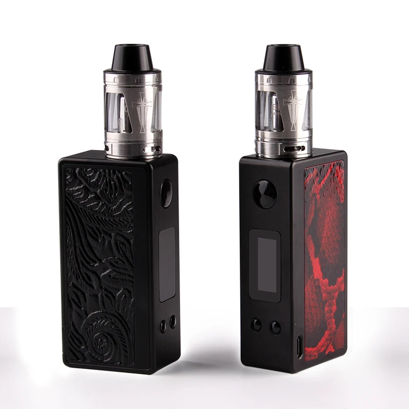 ECT Wealth X80TC бокс мод vape электронные сигареты регулируемый 1 80 Вт комплект 2 мл